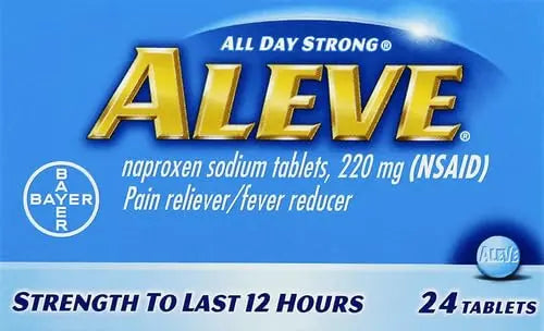 Aleve Tablets with Naproxen Sodium, 220mg (NSAID) Pain Reliever/Fever Reducer, 24 Count, Blue AleveBuy Supplements Australia