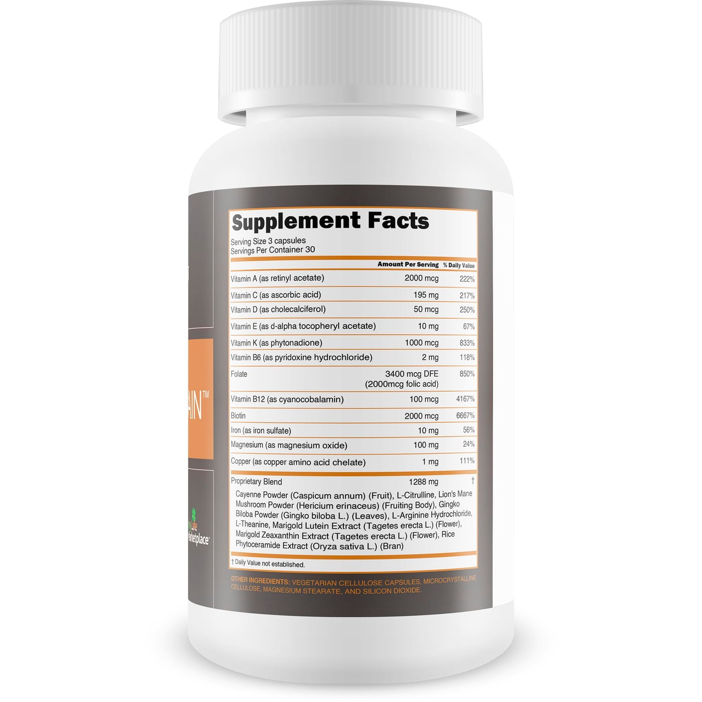 Asusto Memory Supplement for Brain - Improved Capsule Formula - Natural Brain, Memory, & Focus Support - Brain Support - Brain Supplement - Nootropic - Natural Asusto Sandalwood Improved Formula Generic buy supplements Au