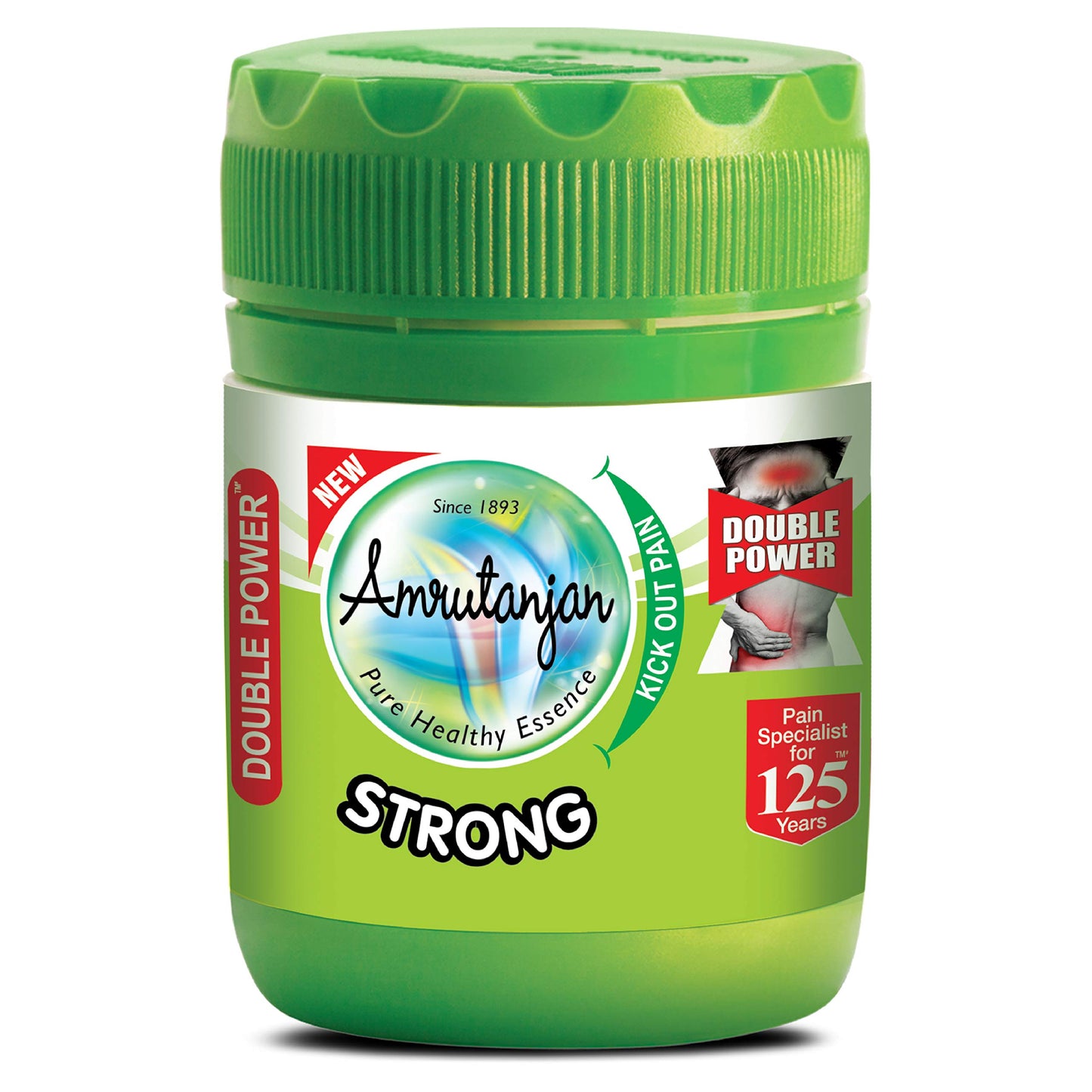 Amrutanjan Strong Pain Balm Double Power - 50ml AmrutanjanBuy Supplements Australia
