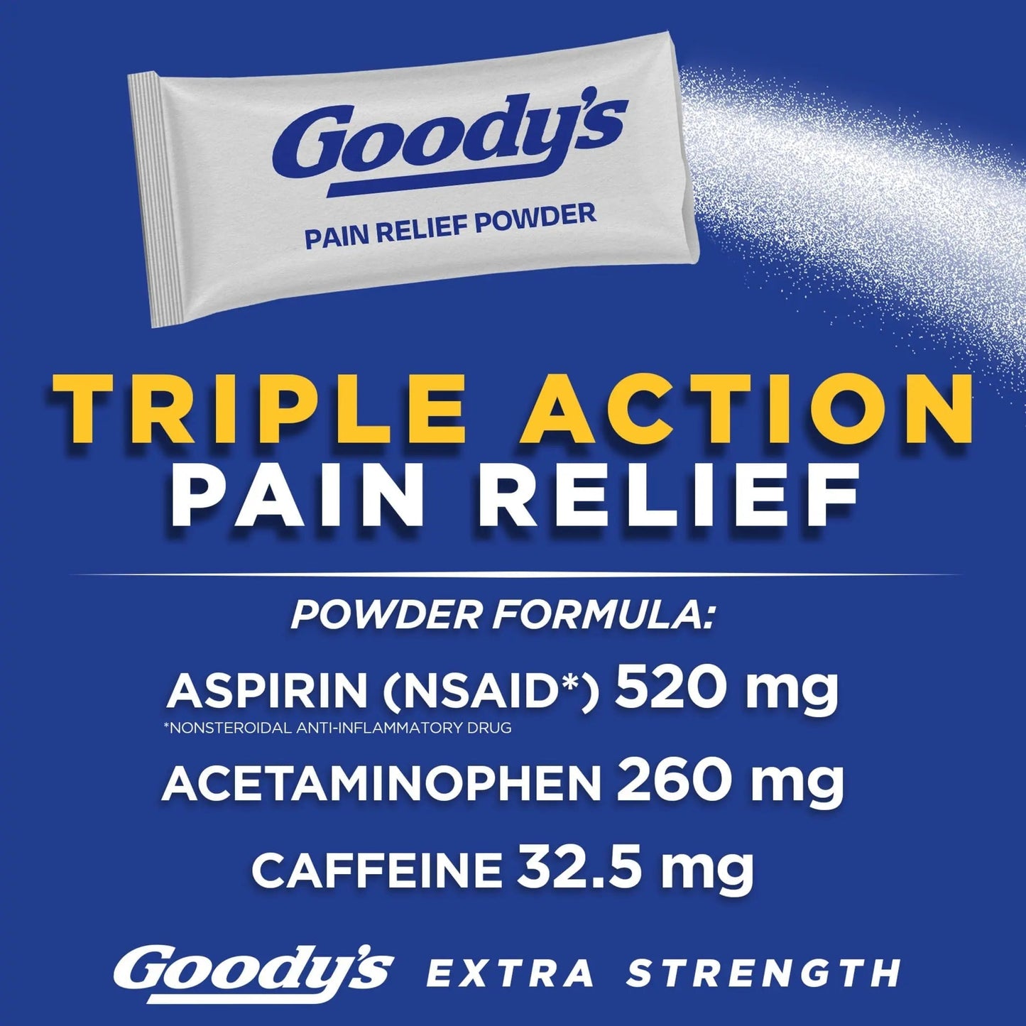 Goody's Extra Strength Headache Powders 50 ea (Pack of 6) Goody'sBuy Supplements Australia