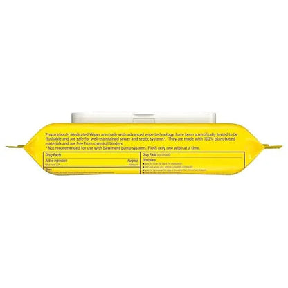 Preparation H Hemorrhoid Flushable Wipes with Witch Hazel for Skin Irritation Relief - 48 Count Preparation HBuy Supplements Australia
