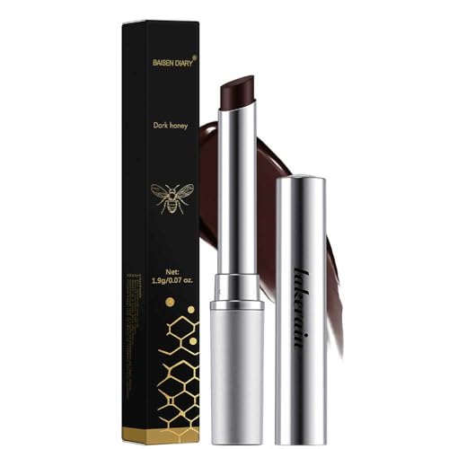 Honey Lipstick Tinted Lip Balm - Sheer Hydrating Lipstick for All Skin Tones - Moisturizing Lip Color, Nourishing Lip Balm with a Hint of Natural Black Cherry Tint BAISEN DIARYBuy Supplements Australia
