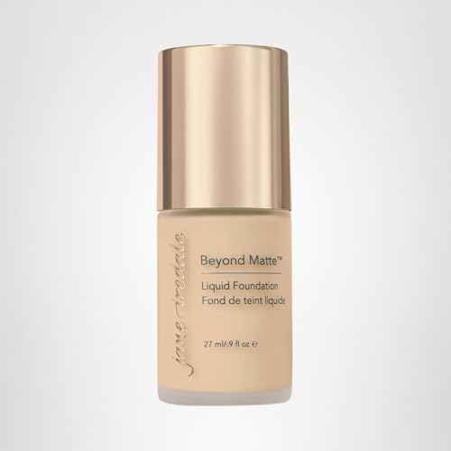 jane iredale Beyond Matte 3-in-1 Liquid Foundation, Long-wear, Buildable Coverage, Vegan, Clean, Cruelty Free, Semi Matte Finish, M6 jane iredaleBuy Supplements Australia