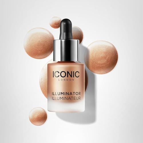 ICONIC LONDON Illuminator | Liquid Highlighting Drops for a Radiant Glow, Cruelty-Free, Vegan Makeup, Original (Champagne Shimmer) 0.45 Fl oz ICONIC LONDONBuy Supplements Australia