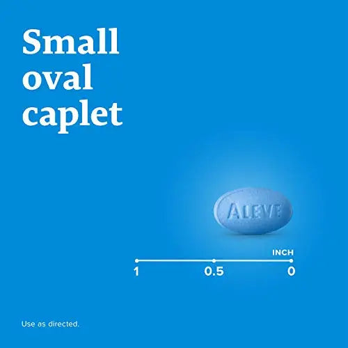 Aleve Caplets, Naproxen Sodium 220 mg (NSAID), Pain Reliever/Fever Reducer, #1 Orthopedic Surgeon Recommended, 270 Count AleveBuy Supplements Australia