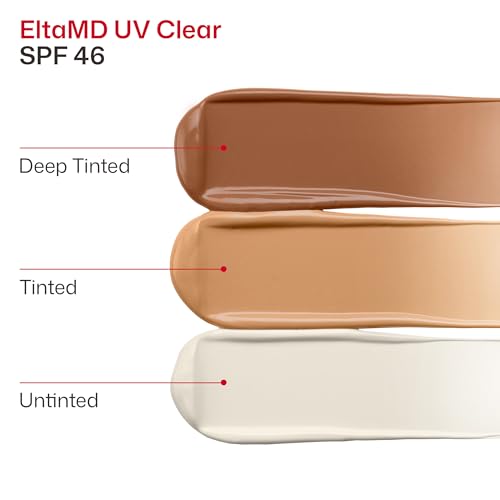 EltaMD UV Clear Tinted Sunscreen for Face, SPF 46 with Zinc Oxide, Oil-Free, Dermatologist Recommended, For Acne-Prone Sensitive Skin, 1.7 oz EltaMDBuy Supplements Australia