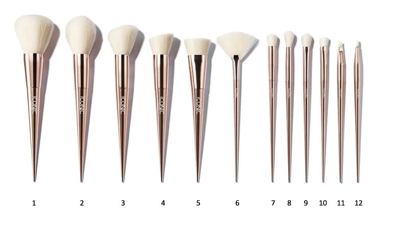 ICONIC LONDON Ultimate Brush Set | 12 Piece Makeup Brush Set ICONIC LONDONBuy Supplements Australia