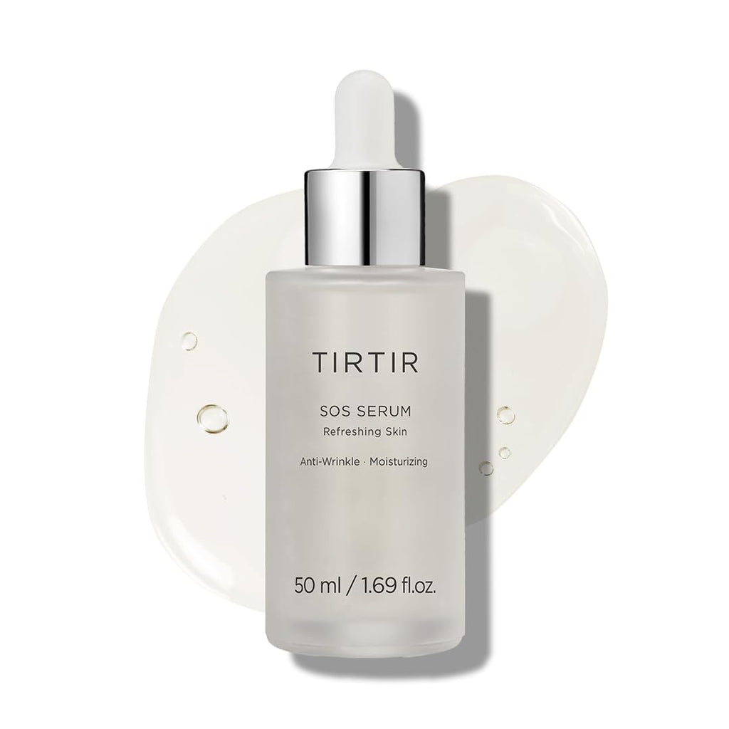 TIRTIR SOS Serum - Radiant Glow Boosting Face Serum - Plumping, Anti Aging, Hydrating - Visibly Smooth and Glowy Skin - Fragrance Free for All Skin Types, 1.69 fl.oz. TIRTIRBuy Supplements Australia