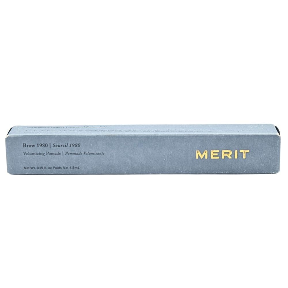 Merit Brow 1980 Volumizing Tinted Eyebrow Gel-Pomade - Taupe - Taupe with Cool Undertones MeritBuy Supplements Australia