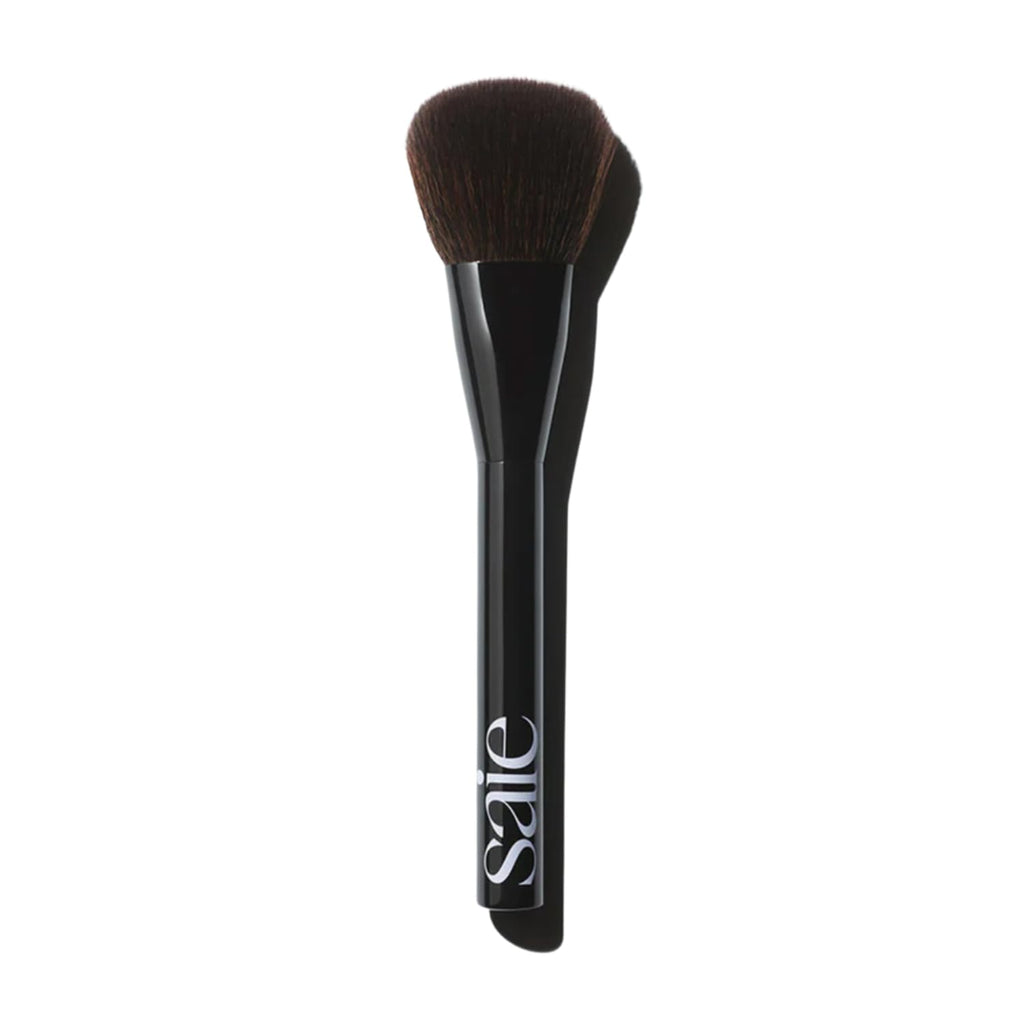 Saie Powder Blush Brush - Fluffy Makeup Brush for Cheeks - Ultra-Soft Tapered Bristles for a Precise, Diffused Application - For Pressed or Loose Powder Face Makeup, Bronzer + Blush - Vegan (1 Count) SaieBuy Supplements Australia