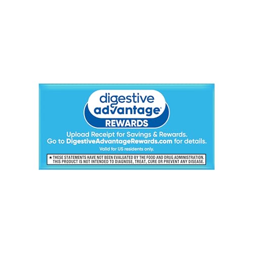 IBS Daily Probiotic Capsules for Digestive Health & Gut Health, Digestive Advantage Probiotics For Men and Women (96 count box) - Digestible Enzymes