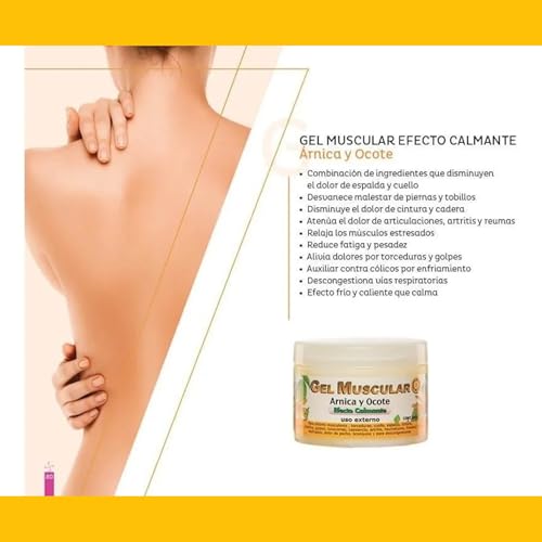 Arnica and Ocote Muscle Gel 350grs. FloriganBuy Supplements Australia
