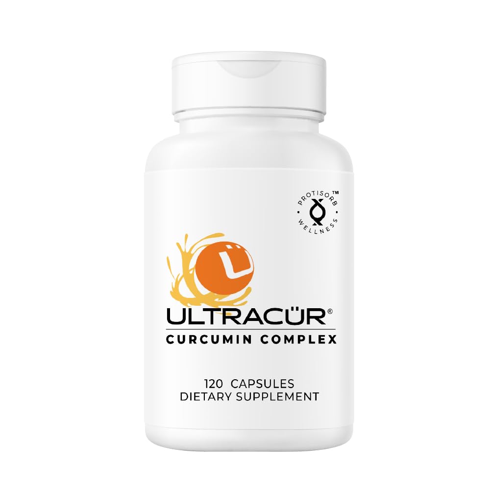 UltraCur Curcumin Complex Supplement - Ultra Bioavailable High Absorption Turmeric Curcumin Supplement for Joint, Muscle & Brain Support - Patented Protisorb for Premium Absorption – 120 Capsules UltraCurBuy Supplements Australia