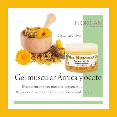 Arnica and Ocote Muscle Gel 350grs. FloriganBuy Supplements Australia