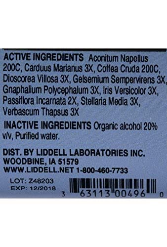 Liddell Homeopathic Tension Headache, 1 Ounce LiddellBuy Supplements Australia