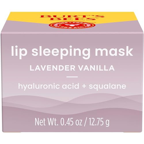 Burt’s Bees Lavender Vanilla Lip Sleeping Mask, With Hyaluronic Acid and Squalane Moisturizer To Instantly Hydrate Lips, Overnight Mask and Treatment, 0.45 oz. Burt's BeesBuy Supplements Australia