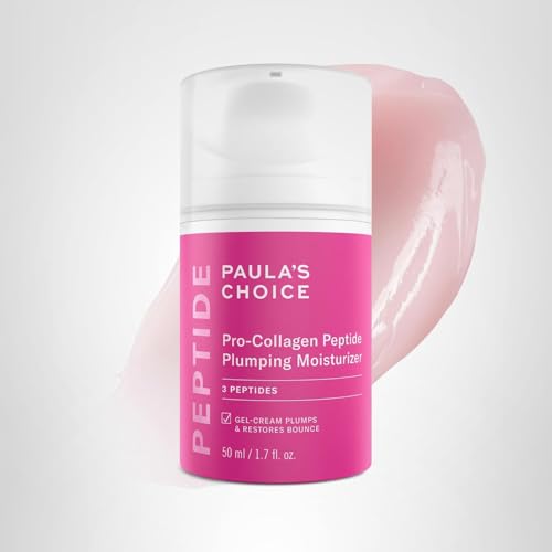 Paula's Choice Pro-Collagen Peptide Plumping Face Moisturizer, Daily Gel Face Cream for Deep Lightweight Hydration, Wrinkles & Loss of Firmness, Fragrance-Free, 1.7 Fl Oz Paula's ChoiceBuy Supplements Australia