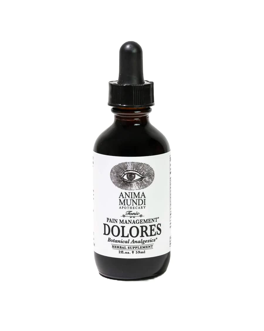 Anima Mundi Apothecary Dolores Tonic - Herbal Pain Management Supplement - Liquid Drops for Pain Management Support (2oz / 59ml) Anima Mundi ApothecaryBuy Supplements Australia