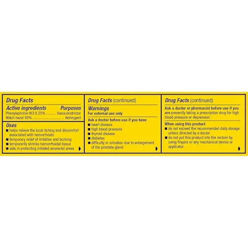 Preparation H Hemorrhoid Cooling Gel with Aloe for Fast Discomfort Relief - 0.9 Oz Tube Preparation HBuy Supplements Australia