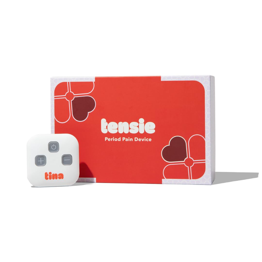 Tensie | Portable Period Pain Relief Device | 30 Gentle, Adjustable Levels for Drug-Free Menstrual Cramp or Lower Back Pain Relief | 10-Hour Battery Life, Rechargeable | Instant Period Cramp Relief TINABuy Supplements Australia