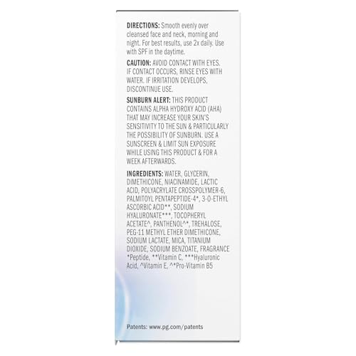 Olay Super Serum - Glow Serum for Face - Activated Niacinamide, Vitamin C & E, Collagen Peptide, AHA - 5-in-1 Benefits - Brightens, Hydrates, Smooths, Firms, Evens Tone, Proactive Anti-Aging, 1.7 Oz OlayBuy Supplements Australia