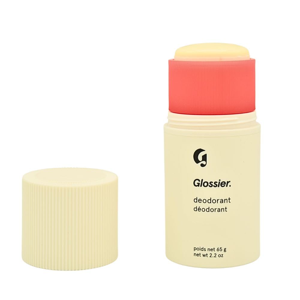 Glossier Deodorant Refillable Holiday Gift Set: Aluminum-Free Stick 2.2 oz + YOU Refill – Coconut Oil Base, Warm & Spicy GlossierBuy Supplements Australia