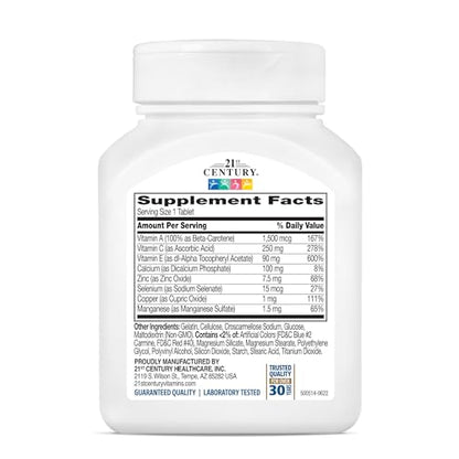 21st Century Ace Antioxidant Tablets, 75Count 21st CenturyBuy Supplements Australia