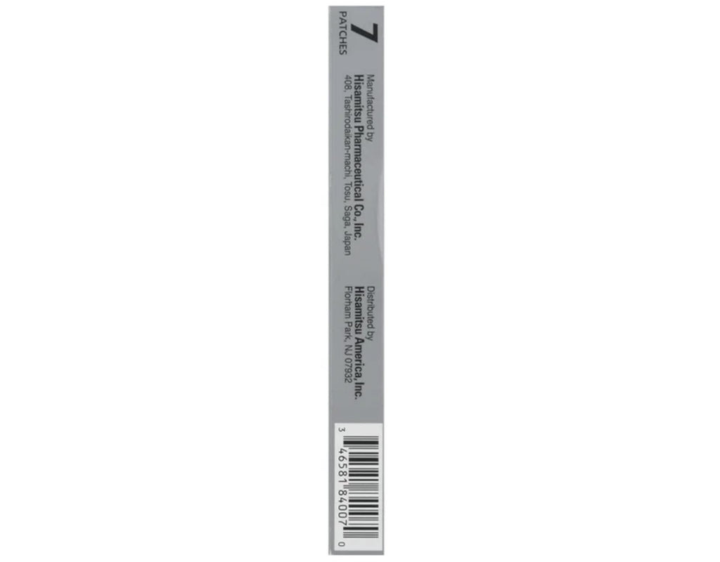 Salonpas Temporary Pain Relieving Flex Patch with Lidocaine 4%, Maximum OTC Strength, Stretchable Thin Fabric, Strong Adhesion, Contours to Body, Apply for Up to 8 Hours 7 ct (Pack of 2) SalonpasBuy Supplements Australia