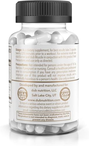 Dub Nutrition Youth - Formula with Acai, Resveratrol, Curcumin, Vitamins A, C, D, E, B12, and CoQ10 - Supports Immunity and Mobility - 90 Capsules Dub Nutrition buy supplements Au
