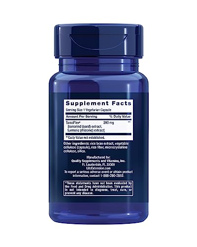 Life Extension Joint Mobility, relieves Minor Knee discomfort & Improves Range of Motion, Turmeric & Tamarind, Gluten-Free, Non-GMO, Vegetarian, 60 Capsules Life ExtensionBuy Supplements Australia