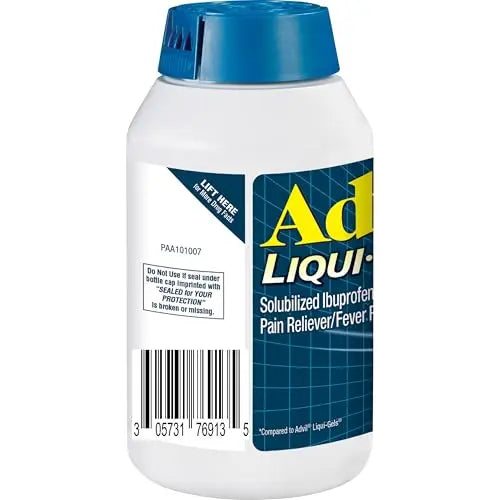 Advil Liqui-Gels minis Pain Reliever and Fever Reducer, Pain Medicine for Adults with Ibuprofen 200mg for Pain Relief - 200 Liquid Filled Capsules AdvilBuy Supplements Australia