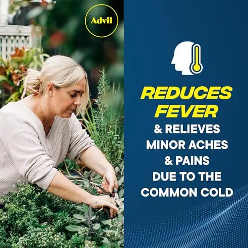 Advil Liqui-Gels minis Pain Reliever and Fever Reducer, Pain Medicine for Adults with Ibuprofen 200mg for Pain Relief - 200 Liquid Filled Capsules AdvilBuy Supplements Australia