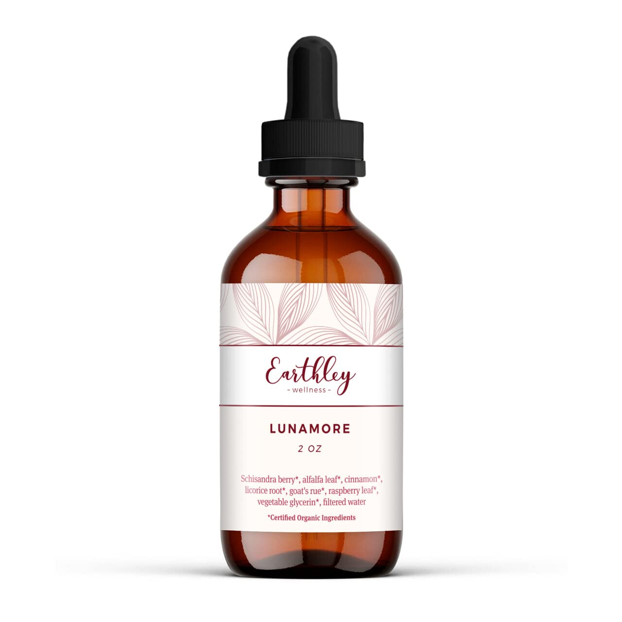 Earthley Wellness Lunamore, Natural Anti-oxodant Remedy for Women, Reduce Cramps (2oz) Earthley WellnessBuy Supplements Australia