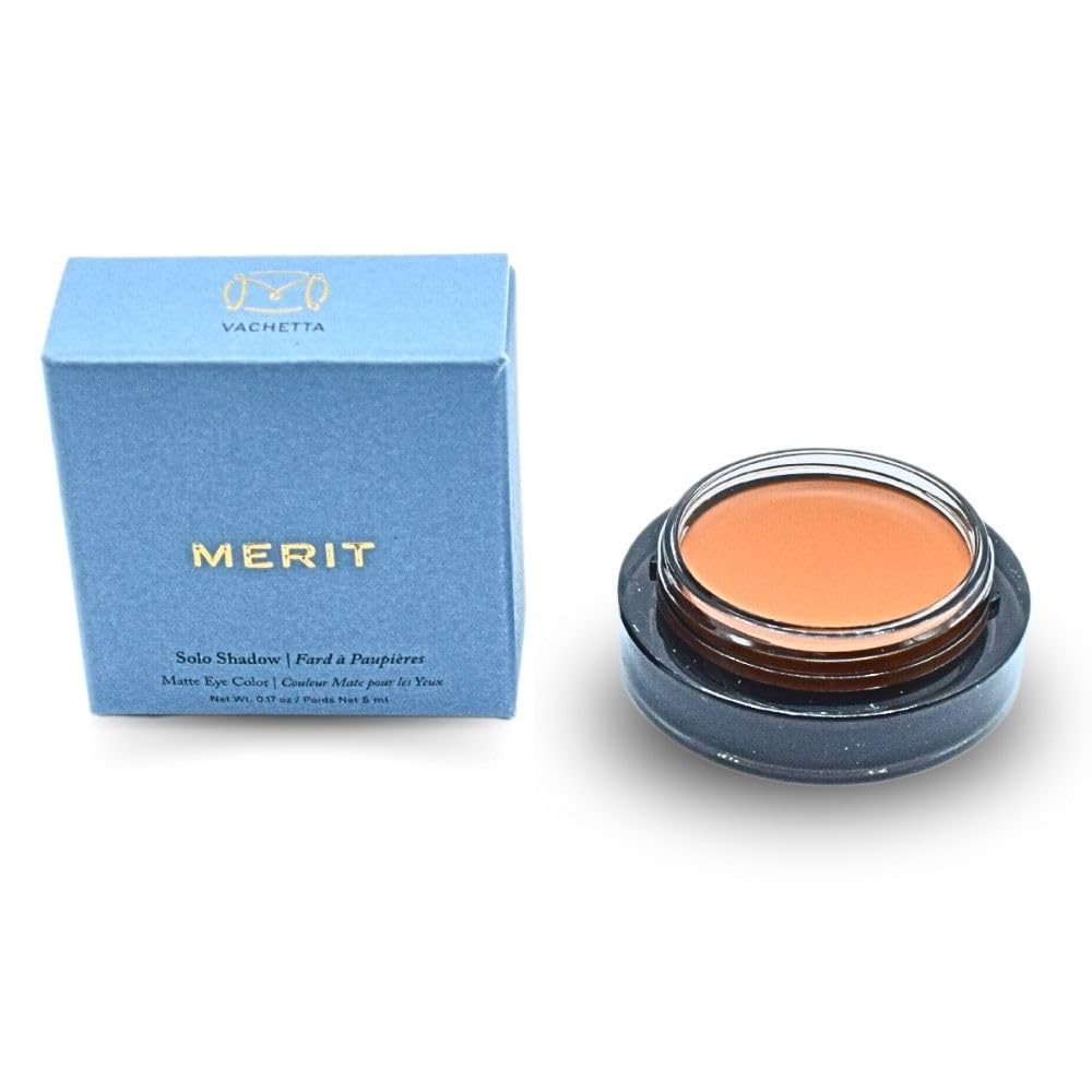 MERIT Solo Shadow Cream-to-Powder Soft Matte Eyeshadow Vachetta MeritBuy Supplements Australia