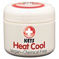 Keys Heat Cool Vegan, Chemical-Free, All Natural Therapy for Muscle Aches, Joints, and Sports Injuries made with Pure Organic Avocado Oil, Camphor, Menthol, and Wintergreen, No Petrolatum, 2 ounces KeysBuy Supplements Australia