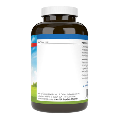 Carlson - Empty Gelatin #00 Capsules, Easy to Separate & Fill, 150 capsules Carlson buy supplements Au