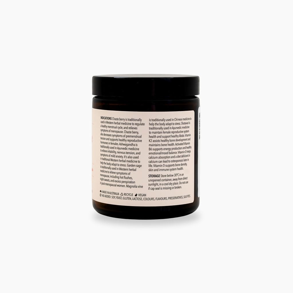 Mister Jones Hormone Helper – Women’s Daily Wellness Support – Adaptogenic & Nutrient Blend for Energy, Mood & Natural Vitality – Female Wellbeing Formula Mister Jones buy supplements Au