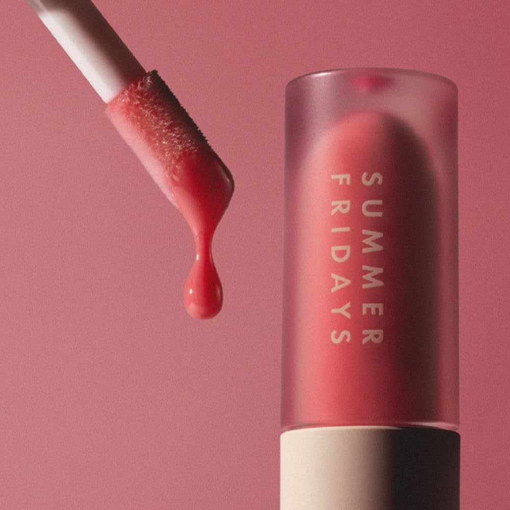 Summer Fridays Dream Lip Oil - Hydrating Tinted Lip Gloss Oil - Non-Sticky Formula with Skincare Benefits for Long-Lasting Softness + Shine - Effortless Beauty Gifts - Pink Cloud (0.15 Oz) Summer FridaysBuy Supplements Australia