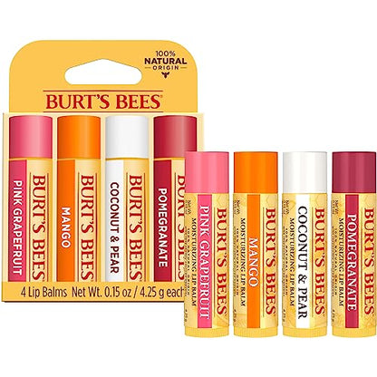 Burt's Bees 100% Natural Moisturizing Lip Balm (Superfruit) Burt's BeesBuy Supplements Australia