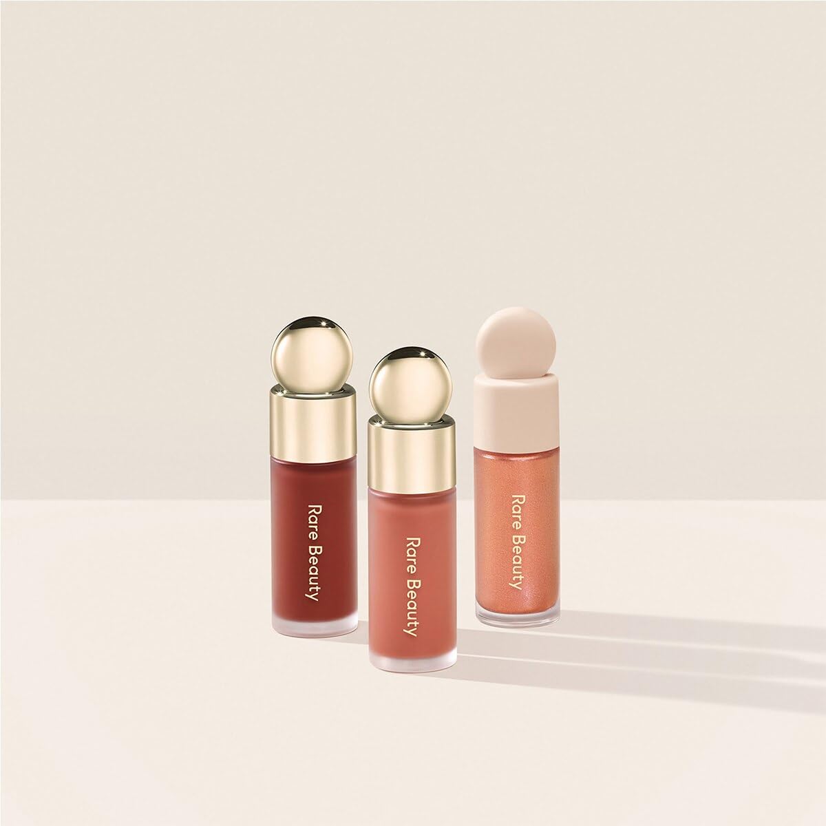 Rare Beauty Limited Edition Mini Blush & Luminize Trio - Beloved - Virtue - Enliven - New In Box Rare BeautyBuy Supplements Australia