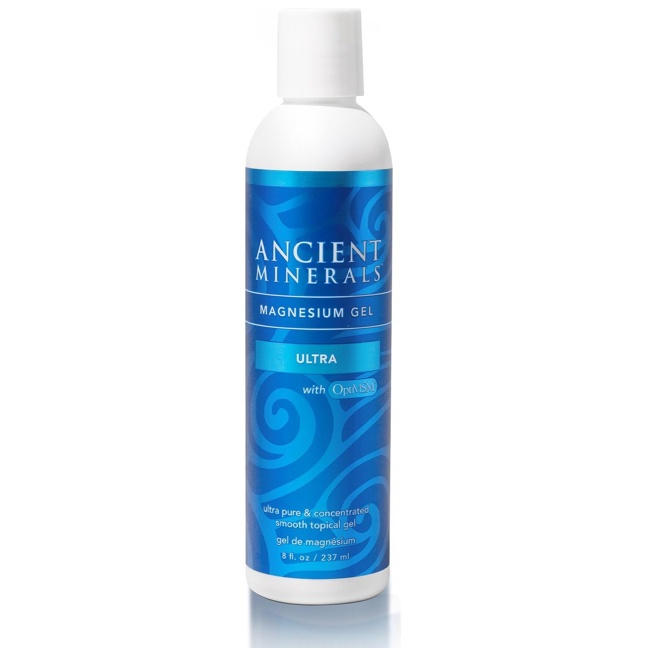 Ancient Minerals Magnesium Gel Ultra with OptiMSM and Aloe Vera - Topical Magnesium Gel Formula with MSM Best Used for Massage and Topical Application (8oz) Aus HealthcareBuy Supplements Australia