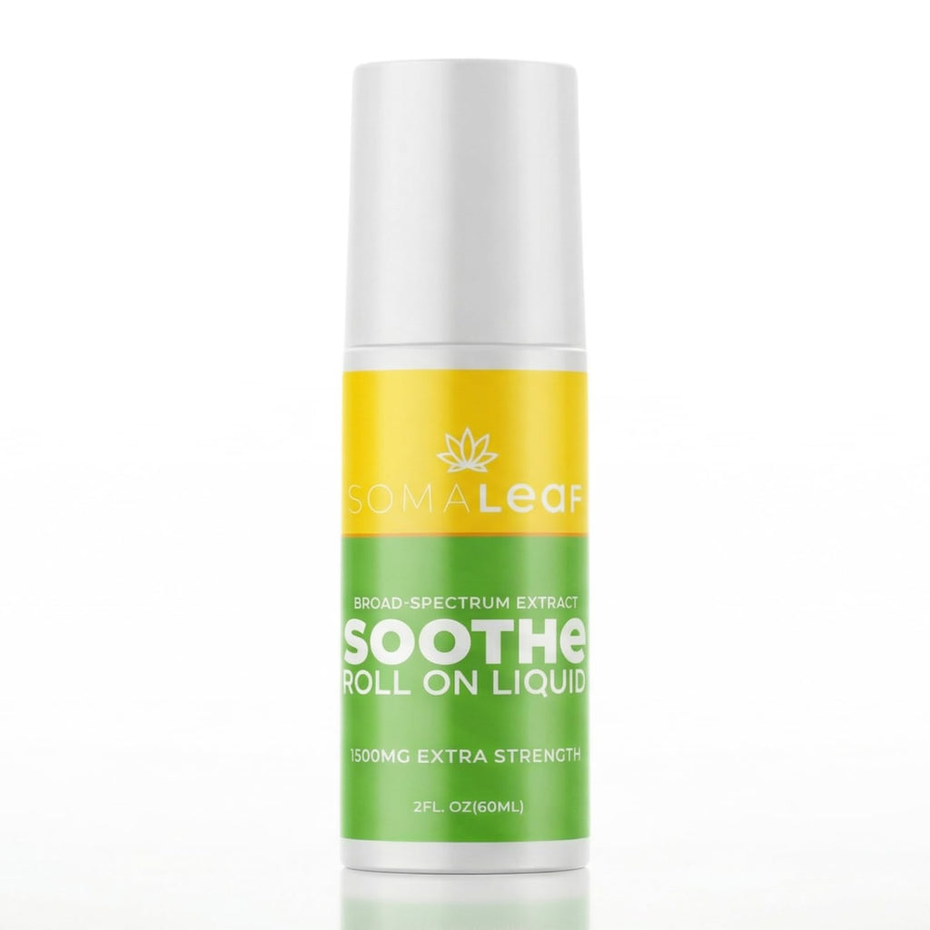 SomaLeaf Soothe Roll-On, 1500 MG, Extra Strength, Natural Comfort for Muscles, Hips, Joints, Neck, Back, Elbows, Fingers, Hands, and Knees SomaLeafBuy Supplements Australia