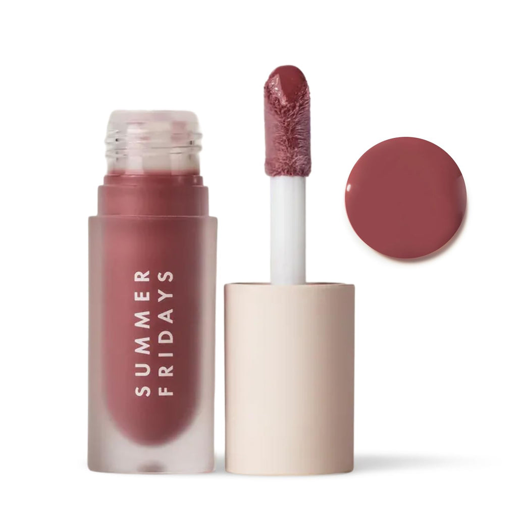 Summer Fridays Dream Lip Oil - Hydrating Tinted Lip Gloss Oil - Non-Sticky Formula with Skincare Benefits for Long-Lasting Softness + Shine - Effortless Beauty Gifts - Soft Mauve (0.15 Oz) Summer FridaysBuy Supplements Australia
