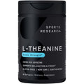 Sports Research Double Strength L-Theanine Supplement - Suntheanine Softgels for Focus, Relaxation & Alertness - Non-Drowsy Support Made with Coconut Oil, Non-GMO & Gluten Free - 200mg, 60 Count Sports Research buy supplements Au