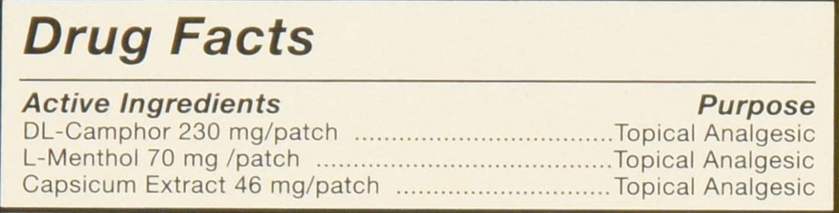 Tiger Balm Pain Relieving Patch, Large 4 Each, 4 Count, Pack of 2 Tiger BalmBuy Supplements Australia
