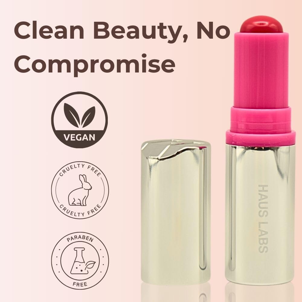 Haus Labs Color Fuse Longwear Hydrating Glassy Lip + Cheek Blush Balm Stick - Glassy Pitaya Haus LaboratoriesBuy Supplements Australia