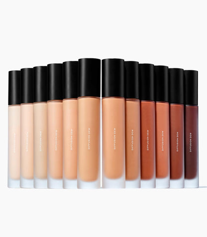 MAKE Beauty Diffusion Dew Skin Tint. Sheer to Medium Coverage Radiant Finish. Blurring, Smoothing, and Brightening for Glowing Complexion. Enhanced with Niacinamide and Adenosine. Tan 06 MAKEBuy Supplements Australia