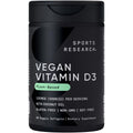 Sports Research Vegan Vitamin D3 5000IU (125 mcg) with Coconut Oil | 100% Plant-Based Vitamin D for Bone, Joint & Immune Support | Carrageenan Free, Vegan Certified & Non-GMO Verified (60 Softgels) Sports Research buy supplements Au