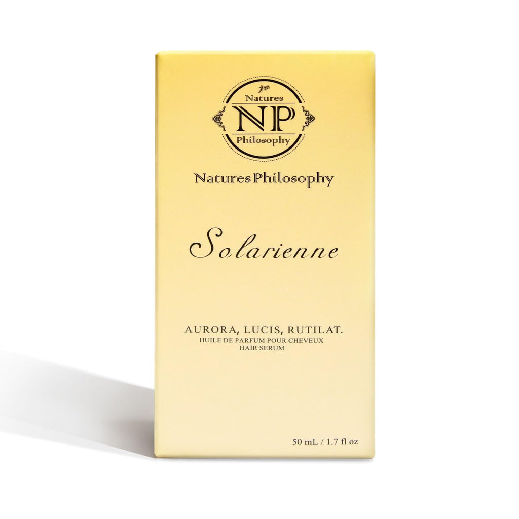 NP NATURES PHILOSOPHY Hair Perfume, Leave-in Hair Serum & Shine Hair Spray for Women, Anti-Frizz, Long Lasting Fragrance, Lightweight Conditioner & Glossier Hair Perfume oils - 50ml（Solarienne） NP NATURES PHILOSOPHYBuy Supplements Australia