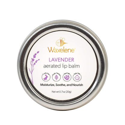 Lavender Aerated Lip Balm tin - Single WaxeleneBuy Supplements Australia